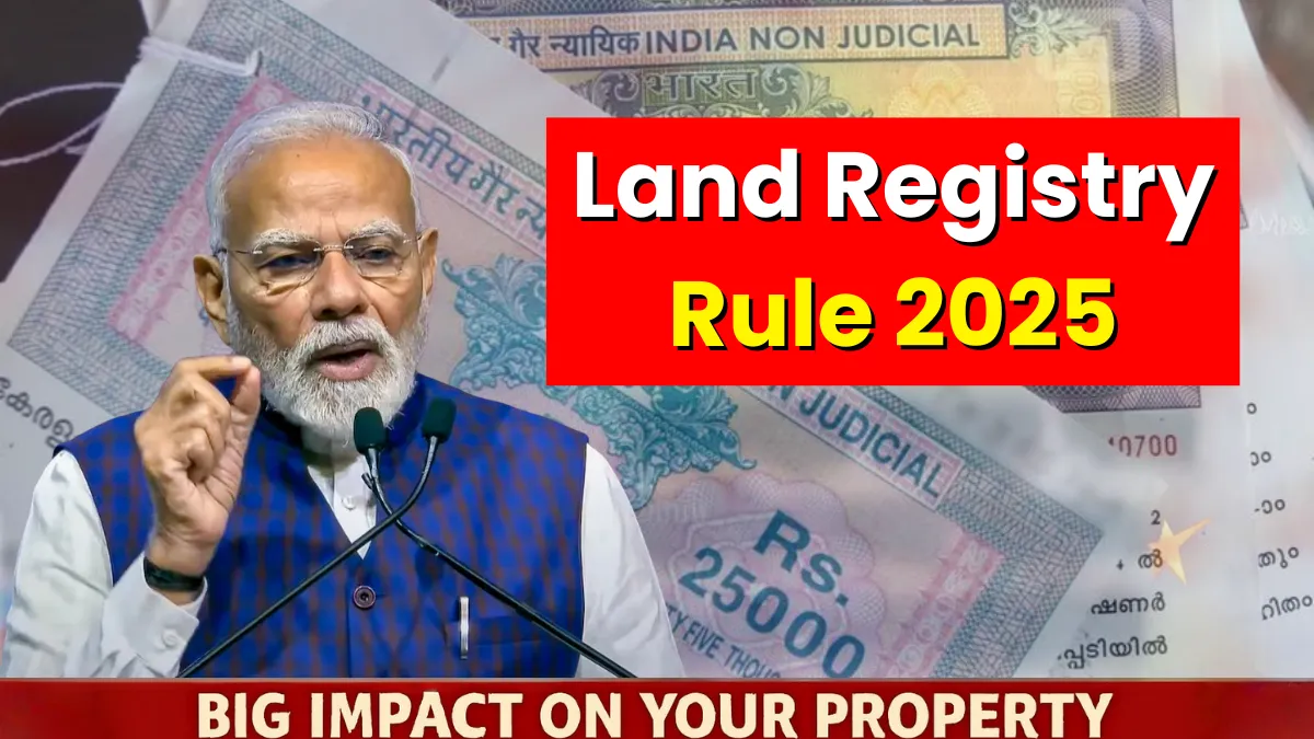 New Rule for Land Registry in 2025